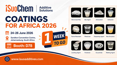 iSuoChem Additive Solutions ในงาน Coatings for Africa 2026